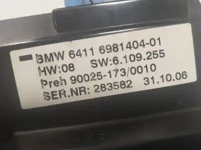 Peça sobressalente para automóvel em segunda mão comando de sofagem (chauffage / ar condicionado) por bmw serie 7 (e65/e66) 730ld referências oem iam 64116981404  6411698140401