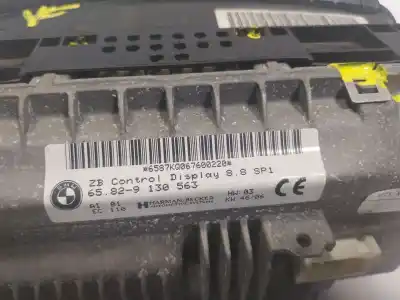 Second-hand car spare part multifunction display for bmw serie 7 (e65/e66) 730ld oem iam references 65826960096  8385449
