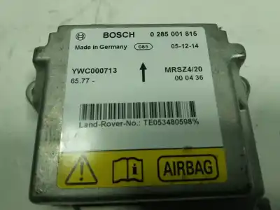 Second-hand car spare part airbag control unit for land rover range rover (lm) td6 hse oem iam references ywc000713  0285001815