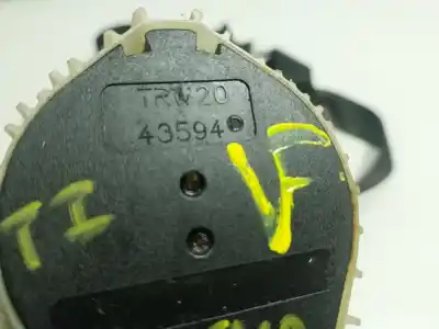 Автозапчастина б/у задній лівий ремін безпеки для land rover range rover (lm) td6 hse посилання на oem iam lr009133  435910