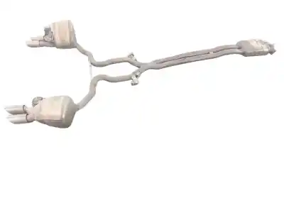 Second-hand car spare part rear exhaust pipe for porsche panamera 2.9 v6 turbo cat oem iam references 971253209ay