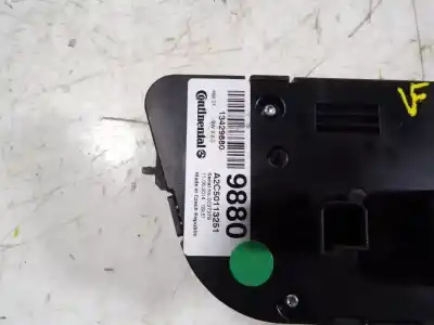 Peça sobressalente para automóvel em segunda mão comando de sofagem (chauffage / ar condicionado) por opel mokka 1.6 cdti dpf referências oem iam 13474055 a2c50113251 13429880