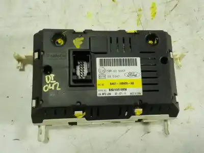 Second-hand car spare part multifunction display for ford fiesta (cb1) 1.4 tdci cat oem iam references   ba6t18b955ab