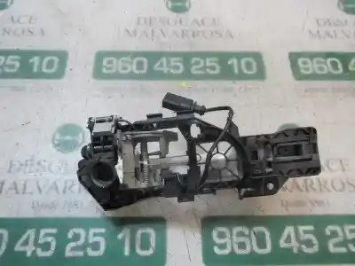 Peça sobressalente para automóvel em segunda mão puxador exterior traseiro esquerdo por volkswagen passat cc (357) 2.0 tdi dpf referências oem iam 3c0837205gru  3c8839885