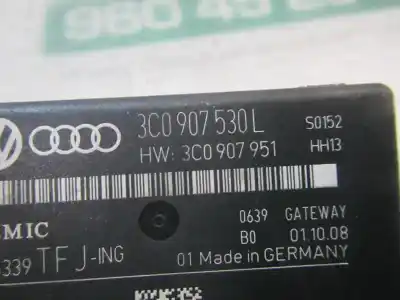 Second-hand car spare part electronic module for volkswagen passat cc (357) 2.0 tdi dpf oem iam references 3c0907530q  3c0907530q