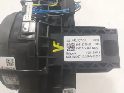Second-hand car spare part indicator switch for seat ateca (kh7) fr go oem iam references 5q1953507gbigi  5q1953507gb