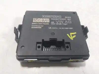 Peça sobressalente para automóvel em segunda mão módulo eletrônico por seat ateca (kh7) fr go referências oem iam 3q0907530ag