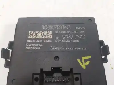 Second-hand car spare part electronic module for seat ateca (kh7) fr go oem iam references 3q0907530ag  3q0907530ag