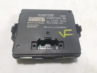 Peça sobressalente para automóvel em segunda mão módulo eletrônico por seat ateca (kh7) fr go referências oem iam 3q0907338e