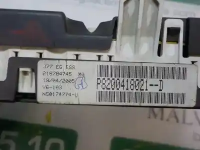 Second-hand car spare part dashboard for renault modus 1.4 16v oem iam references   