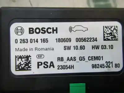 Автозапчастина б/у електронний модуль для citroen c-elysée exclusive посилання на oem iam 1609289180  