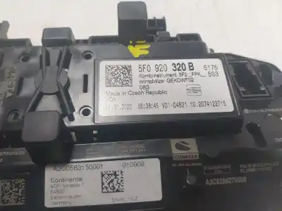 Peça sobressalente para automóvel em segunda mão quadrante por seat ateca (kh7) fr go referências oem iam 5f0920320b  5f0920320b