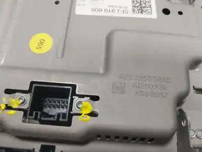 Second-hand car spare part multifunction display for seat ateca (kh7) fr go oem iam references 5fj919606  5fj919606