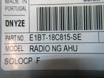 Автозапчасти б/у аудиосистема / радио cd за ford fiesta (ccn) titanium ссылки oem iam 2342466  e1bt18c815se