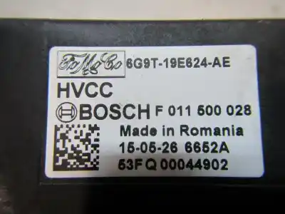 Автозапчастина б/у стійкість на нагревання для ford fiesta (ccn) titanium посилання на oem iam 1847910 f011500028 6g9t19e624ae