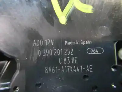 Автозапчастина б/у двигатель заднього склоочисника для ford fiesta (ccn) titanium посилання на oem iam 1774291 0390201252 8a61a17k441ae