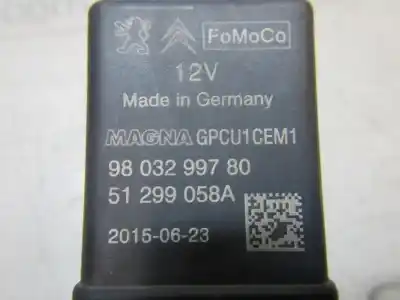 Автозапчастина б/у коробка передігрів для ford fiesta (ccn) titanium посилання на oem iam 1872379  9803299780