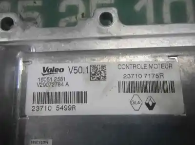 Second-hand car spare part ecu engine control for dacia sandero stepway oem iam references 237107175r 160512581 23710717r