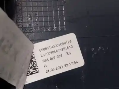 Автозапчастина б/у задне крило для audi q4 e-tron aq4e f4bac3 посилання на oem iam 89a827933gru  89a827933