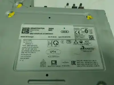 Автозапчастина б/у аудіо система / радіо cd для audi q4 e-tron aq4e f4bac3 посилання на oem iam 89a035070d  89a035070a
