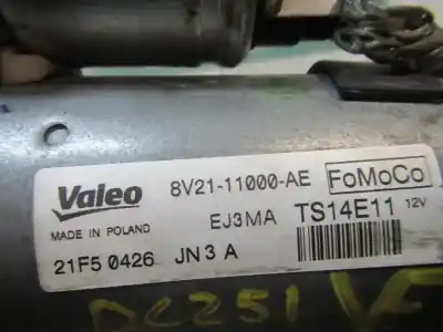 Автозапчастина б/у двигун запускається для ford fiesta (ccn) titanium посилання на oem iam 1734633 8v2111000ae 