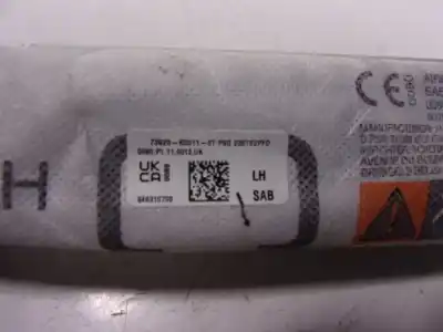 Автозапчасти б/у передняя левая боковая подушка безопасности за toyota yaris cross 1.5 vvti 16 v 55 kw ссылки oem iam   73920k0011