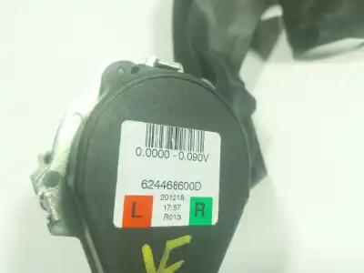 Автозапчастина б/у задній правий ремін безпеки для skoda spaceback (5h) 1.0 tsi посилання на oem iam 5jj857447araa 5jj857447a 624468600d