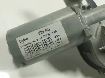 Peça sobressalente para automóvel em segunda mão motor do limpador traseiro por skoda spaceback (5h) 1.0 tsi referências oem iam 5f4955711a  5f4955711a