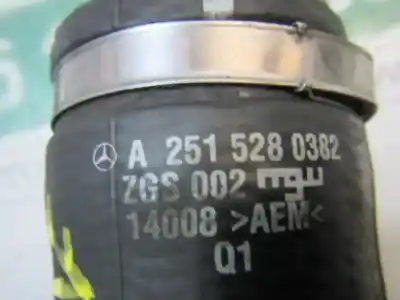 Автозапчасти б/у трубка промежуточного охладителя за mercedes-benz clase r (w251) 3.0 cdi cat ссылки oem iam a2515280382  a2515280382