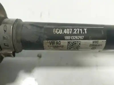 Peça sobressalente para automóvel em segunda mão transmissão dianteira esquerda por skoda spaceback (5h) 1.0 tsi referências oem iam 6c0407271t  6c0407271