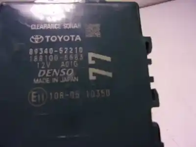 Автозапчасти б/у электронный модуль за toyota yaris cross 1.5 vvti 16 v 55 kw ссылки oem iam   8934052210