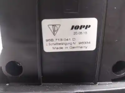 Автозапчастина б/у передач для porsche macan (typ ) 3.0 v6 tdi cat посилання на oem iam 95b713059  95b713041