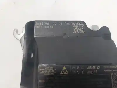 Автозапчасти б/у блок управления подушками безопасности за smart forfour ev eq 17.6 kwh ссылки oem iam a4539017700  985103006r