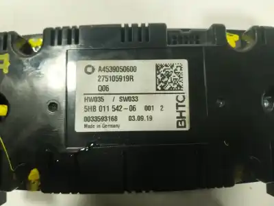 Автозапчасти б/у климат-контроль за smart forfour ev eq 17.6 kwh ссылки oem iam a4539050600  275105919r