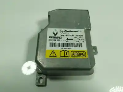 Recambio de automóvil de segunda mano de centralita airbag para renault kangoo z.e. maxi 2-sitzer referencias oem iam 8201388835