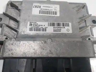 Second-hand car spare part ecu engine control for renault kangoo z.e. maxi 2-sitzer oem iam references 237d40113r  237d40041r
