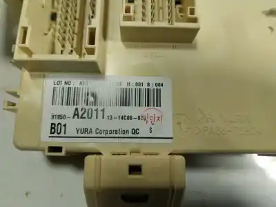 Second-hand car spare part fuse box unit for kia ceed (cd) 1.4 t-gdi oem iam references 91950a2011  91950a2011