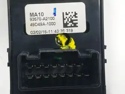 Second-hand car spare part left front power window switch for kia ceed (cd) 1.4 t-gdi oem iam references 93570a2100wk  93670a2100