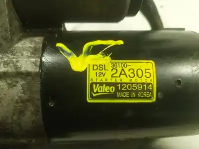 Peça sobressalente para automóvel em segunda mão motor de arranque por kia ceed (cd) 1.4 t-gdi referências oem iam 361002a305  361002a305