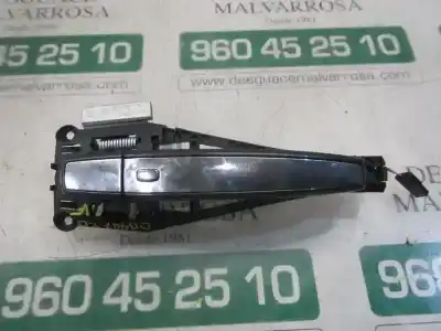 Second-hand car spare part exterior right rear door handle for opel mokka x selective start/stop oem iam references 25936893
