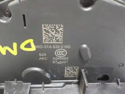 Автозапчастина б/у замок заднього правого дверя для seat leon (kl1) 2.0 tdi посилання на oem iam 5ta839016q  5ta839016q