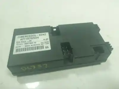 Pièce détachée automobile d'occasion MODULE ÉLECTRONIQUE pour MERCEDES-BENZ CLASE CLS (W219)  Références OEM IAM A2118702026  A2118702026