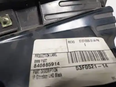 Peça sobressalente para automóvel em segunda mão porta luvas por bmw x5 (e53) 3.0d referências oem iam 51168245303  840865914