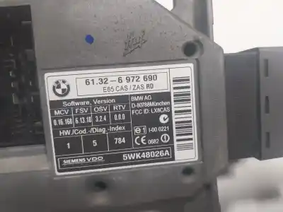 Second-hand car spare part ignition switch for bmw serie 7 (e65/e66) 730ld oem iam references 61326943829  6972690