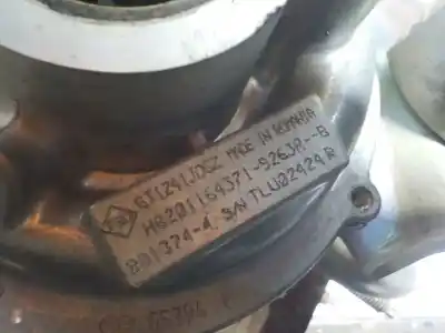 Second-hand car spare part turbocharger for renault clio iv (bh_) 1.5 dci 90 oem iam references   h8201164371