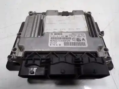 Peça sobressalente para automóvel em segunda mão centralina de motor uce por citroen c4 lim. 1.6 hdi fap referências oem iam 194496