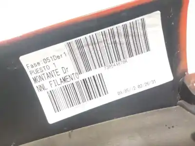 Peça sobressalente para automóvel em segunda mão moldagem por renault twizy urban referências oem iam   738544878r
