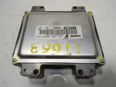 Second-hand car spare part ecu engine control for opel corsa d (s07) 1.4 (l08 l68) oem iam references 12668986  12695605