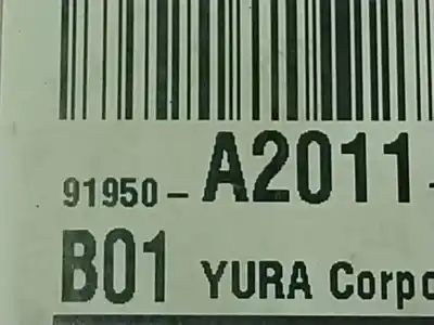 Second-hand car spare part fuse box unit for kia pro cee'd (jd) 1.6 crdi 128 oem iam references 91950a2011  91950a2011