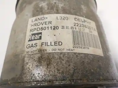 Second-hand car spare part right rear shock absorber for land rover range rover (lm) 3.6 td v8 oem iam references rpd501040  rp501120